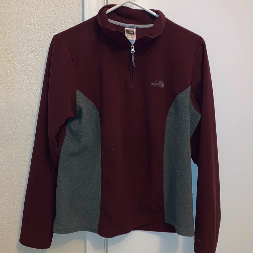 The North Face pull over/ fleece zip up.